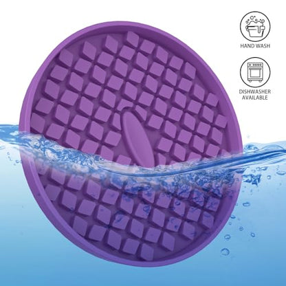 Car Cup Coasters [4 Pack] Silicone Car Coasters (4pack-deep Purple)