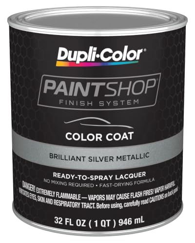 Paint Shop Finish System (Brilliant Silver / 32 Fl Oz (Pack of 1) / Step 2)