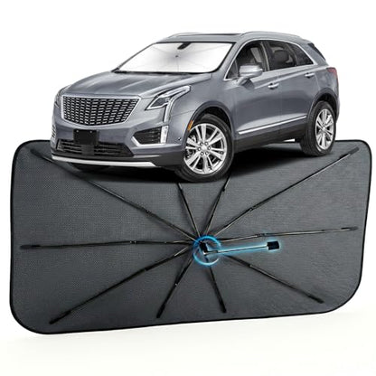 Car Windshield Sun Shade Umbrella for Cadillac XT5 2017 (For Cadillac XT5 2017-2026)