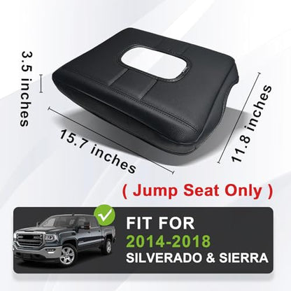 Armrest Cover for Silverado & Sierra 2014 (1) 14-18 |Silverado & Sierra| Jump Seat, Regular)