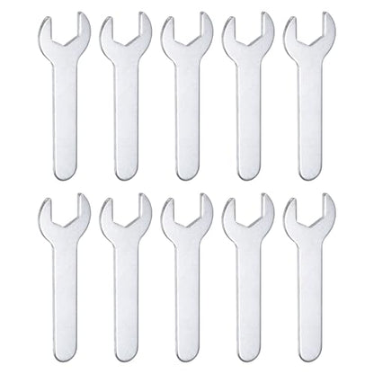 10pcs Small Wrench 12x70x2mm Metric U (12x70x2mm)