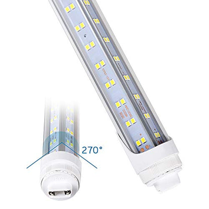 10PCS LED Shop Light 8FT Tube