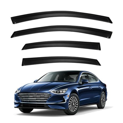 4pcs Window Visors Rain Guards for 2015 (2015-2019 Sonata)