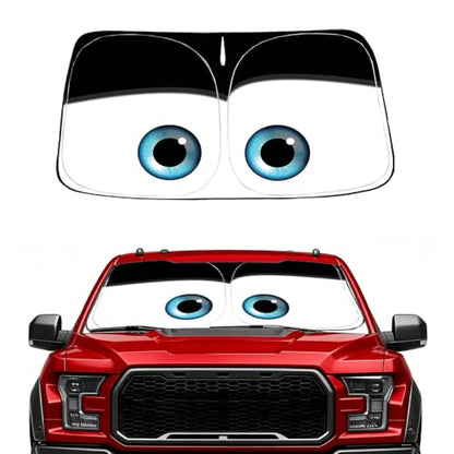 Windshield Sun Shade Compatible with Ford F150 2021 (Black / F150 (Custom Fit))
