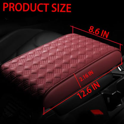 Car Armrest Cushion (Red)