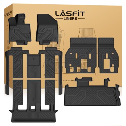 Floor Mats & Backrest & Trunk Mat for Toyota Sienna 7 Seat 2021