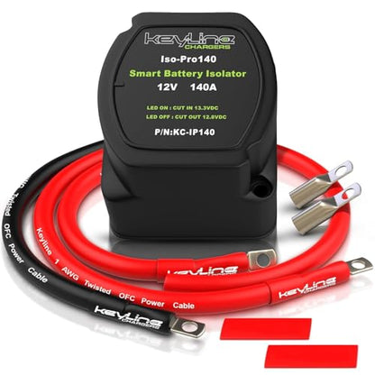Dual Battery Isolator Kit 12V (140 AMP ATV/RV)
