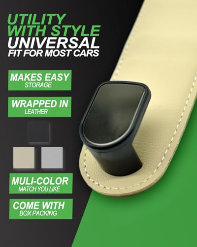 Car Seat Headrest Hook (Tan / 4 Pack)