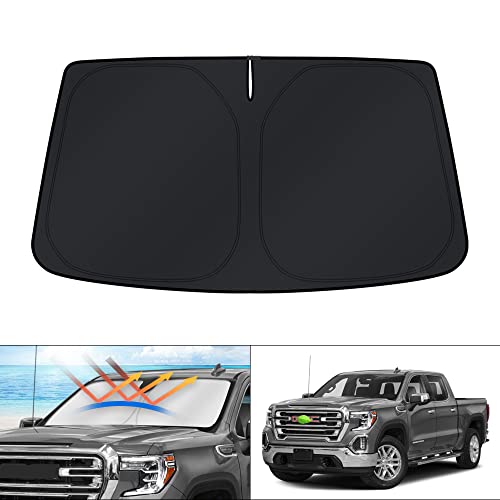 Windshield Sun Shade for 2019 (For | GMC Sierra 1500 2500 3500 2019-present)