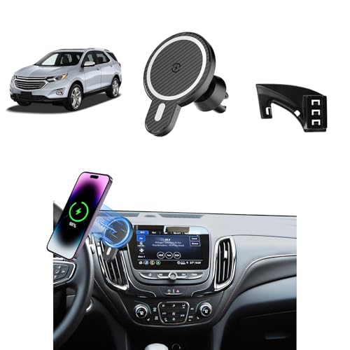 Car Phone Mount for Chevy Equinox 2018 (Equinox 2018-2023 / Magsafe+ Wireless Charger)