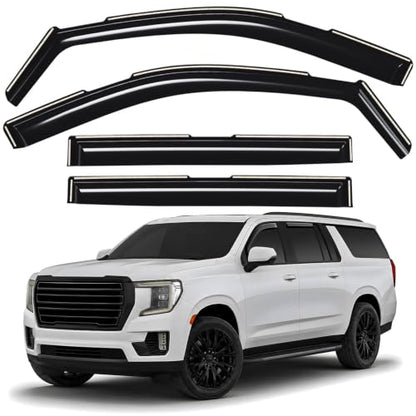 Window Deflectors Smoke Tinted In (For Yukon XL 21-26)