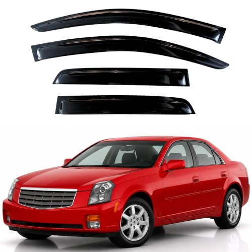 Rain Guards Window Visors for 2003 (2003-2007 CTS)