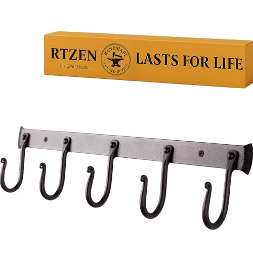 Classic Farmhouse Wall Mount Multi (J-Hook Rack of 5)
