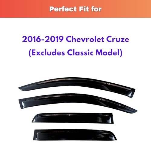 Rain Guards Fit for 2016 (2016-2019 Cruze)