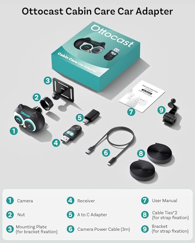 Baby Car Camera &Wireless CarPlay Adapter