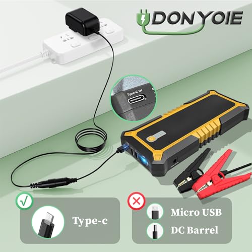 5V Type C Charger for Gooloo GP2000 GP3000 GP4000 Portable Car Jump Starter