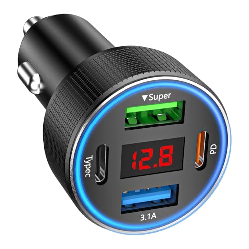 Car Charger USB C (Black)