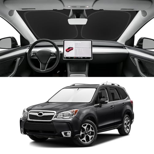 Custom Fit Windshield Sun Shade for Subaru Forester 2014 (for 2013-2018 Subaru Forester)