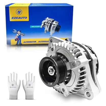 EzeXpreze New Alternator fit for Honda for Accord 2004 2005 2006 2007 130Amp 12V Compatible V6 3.0L (11030N)