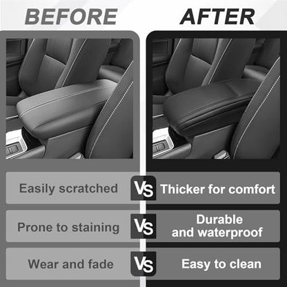 Armrest Cover for Nissan Altima 2019 (34) 19-25 |Altima| Black, Regular)