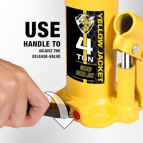 4 Ton Muti Directional Welded Bottle Jack (yellow / 4 ton muti-directional)