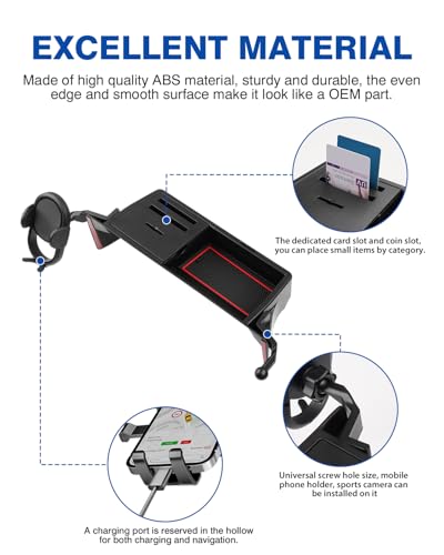 Car Phone Holder for 2021 (Auto-Look+Organizer / Toyota Sienna 2021-2024)