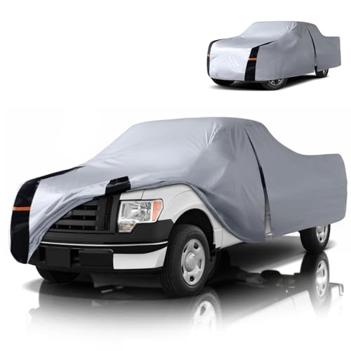 Multi Layer Ford F150 Truck Cover (W.Fit F-150(1997-2026) Super Cab SB / White Truck Cover)