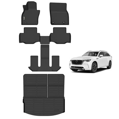 TPE Floor Mats Set for 2024‑2026 Mazda CX‑90