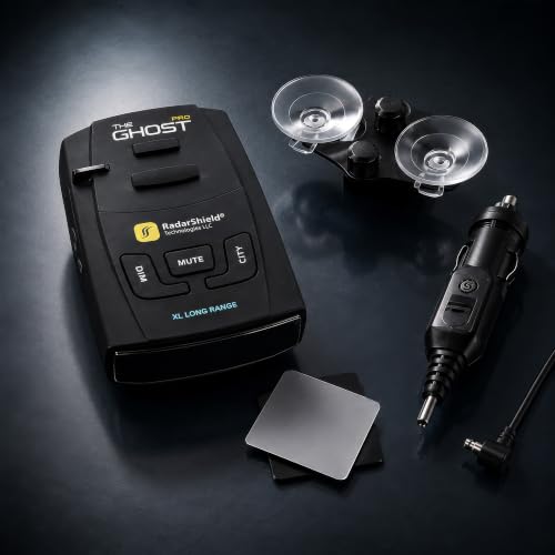 RadarShield Ghost Pro Radar and Laser Detector for Cars (The Ghost Pro)
