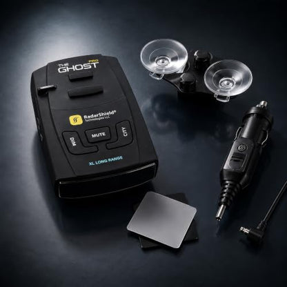 RadarShield Ghost Pro Radar and Laser Detector for Cars (The Ghost Pro)