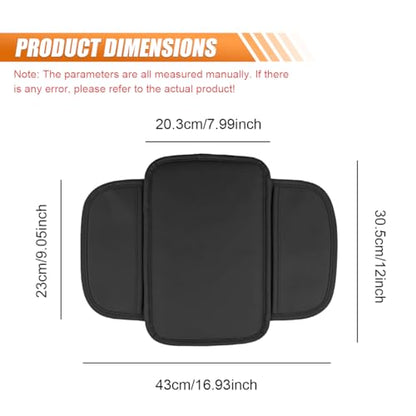 Car Center Console Cover (Black)