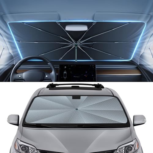 Windshield Sun Shade Umbrella for 2011 (Toyota Sienna 2011-2020)