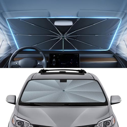 Windshield Sun Shade Umbrella for 2011 (Toyota Sienna 2011-2020)