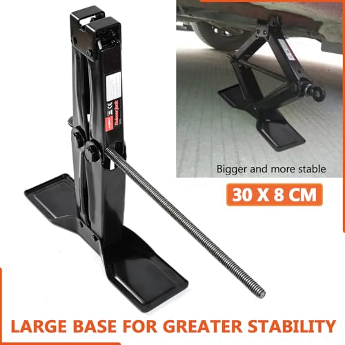 Scissor Jack for Car 2Ton (2 Ton+Lug Wrench)