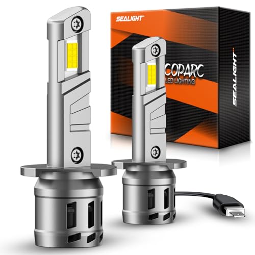 H1 Fog Bulbs 50000LM 6500K Cool White (H1)