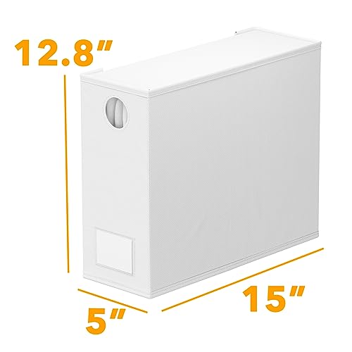 6 Pack Bed Sheet Organizers and Storage (6 pcs / White)