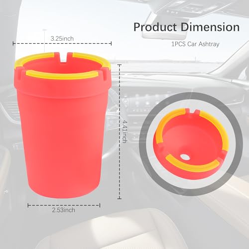 Smokeless Ashtray (Red)
