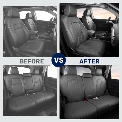 Custom for Honda CRV Seat Covers 2023 (Grey / CR-V2023-2026 EX,EXL,LX ,Sport,Hybrid)