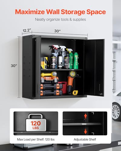 Metal Wall Cabinet (Foldable 30" Without Open Grid)