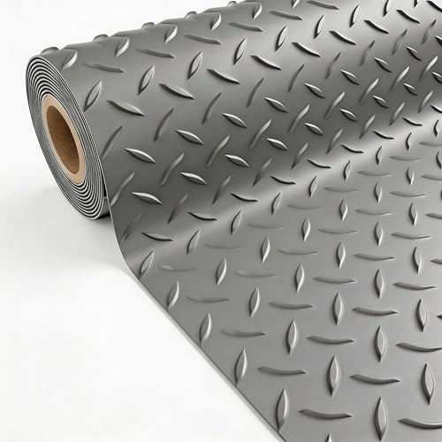 5x15 FT Garage Floor Mat (5x15 FT / Gray)