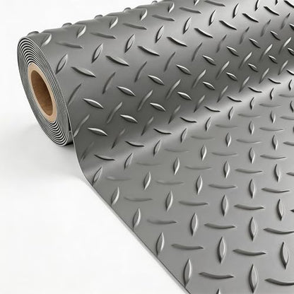 5x15 FT Garage Floor Mat (5x15 FT / Gray)