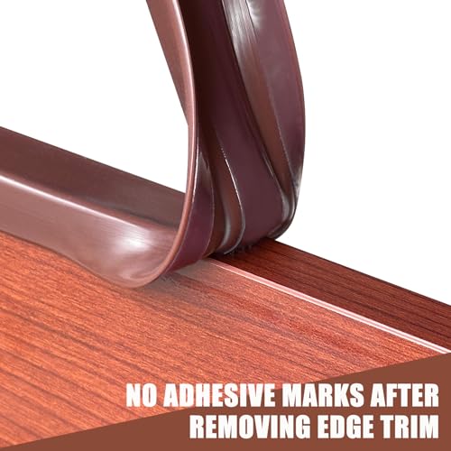 Rubber Edge Trim (Fit 1-1/2" - L20' / Brown)