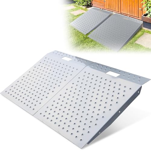 Shed Ramp 29"L x 48"W Ramp for Shed Entrance (29"L x 48"W（2PCS）)