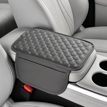 Sequin Center Console Cover Fit for Hyundai IONIQ 03 (Fit for Hyundai IONIQ / #003 Bling Grey)