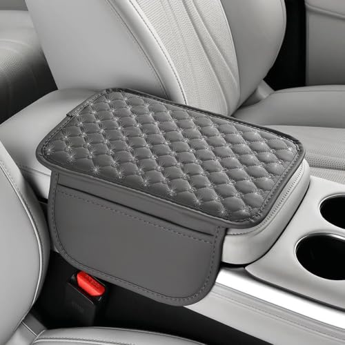 Sequin Center Console Cover Fit for Subaru Legacy 03 (Fit for Subaru Legacy / #003 Bling Grey)