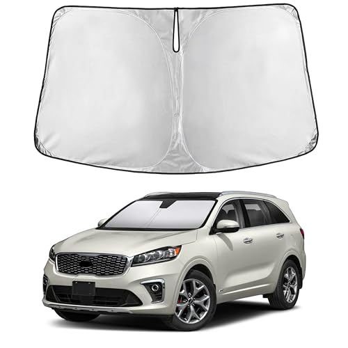 Windshield Sunshade Compatible for Kia Sorento 2016