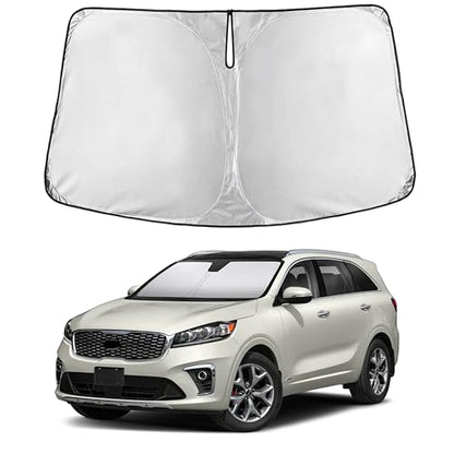 Windshield Sunshade Compatible for Kia Sorento 2016