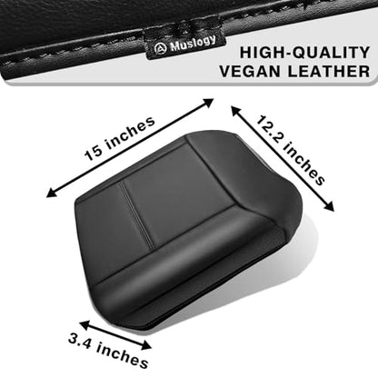 Armrest Cover for Ford F250 F350 F450 2023 (4) 23+ |F250/F350/F450| Bucket Seat, +Thick)