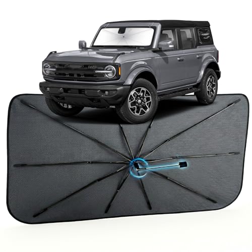 Car Windshield Sun Shade (For Ford Bronco(4-Door) 2021-2026)