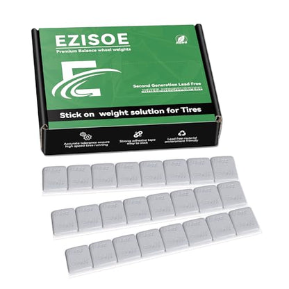 1 4 oz Stick On Wheel Weights 240pcs Easy Peel Grey (Gray / 0.25oz-240PCS)